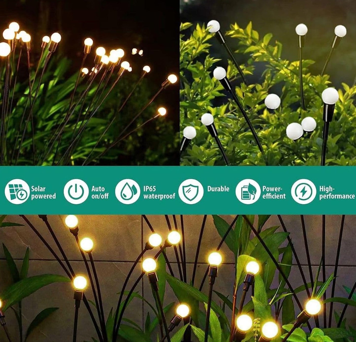 Solar Firefly Outdoor Lights