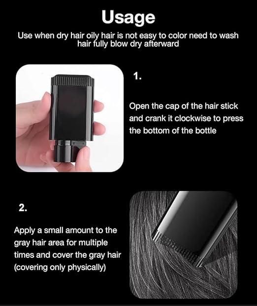 Hair concealer fiber stick comb