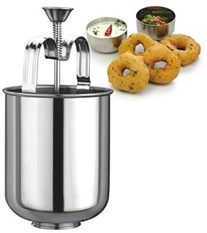 Stainless Steel Medu Vada Maker With Stand