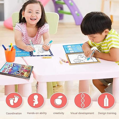 ✨Magical Water Painting Book📚(Pack of 4)